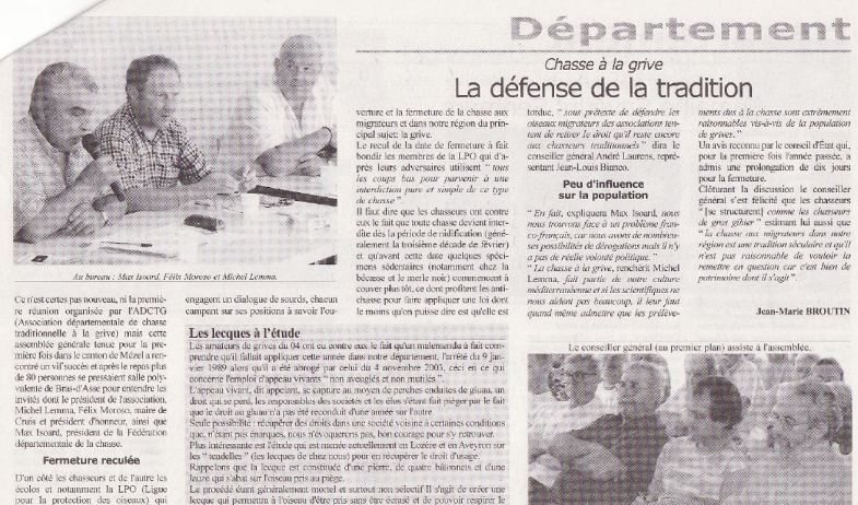 la défense de la tradition la lecque