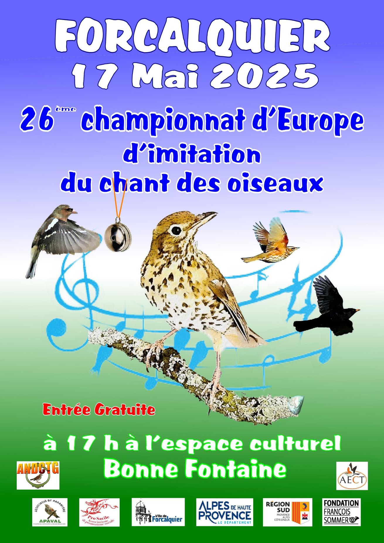 vila real 25 ème concours d'imitation des chants d'oiseaux 2024 organisé par apaval